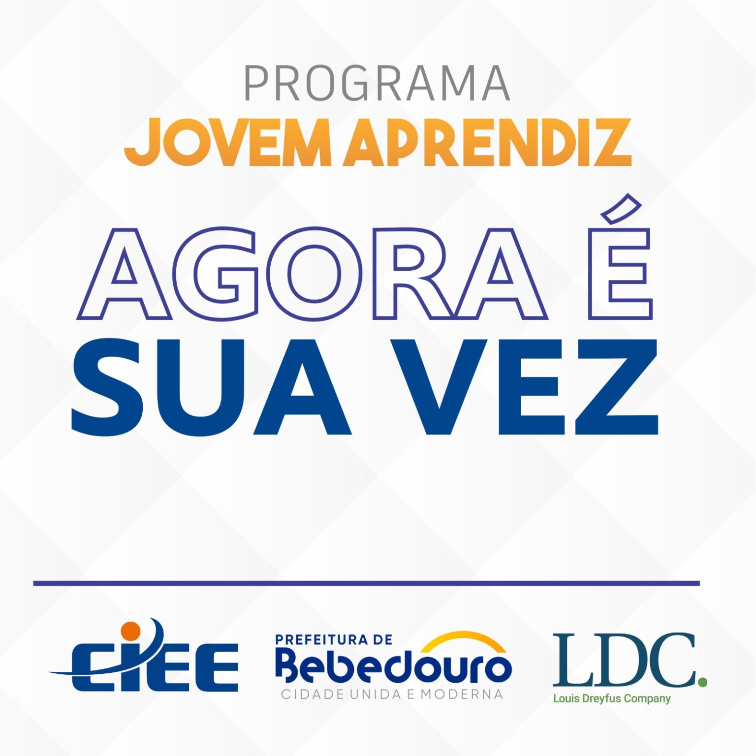 Programa “Agora é Sua Vez”: inscrições até esta segunda-feira – Revista ...